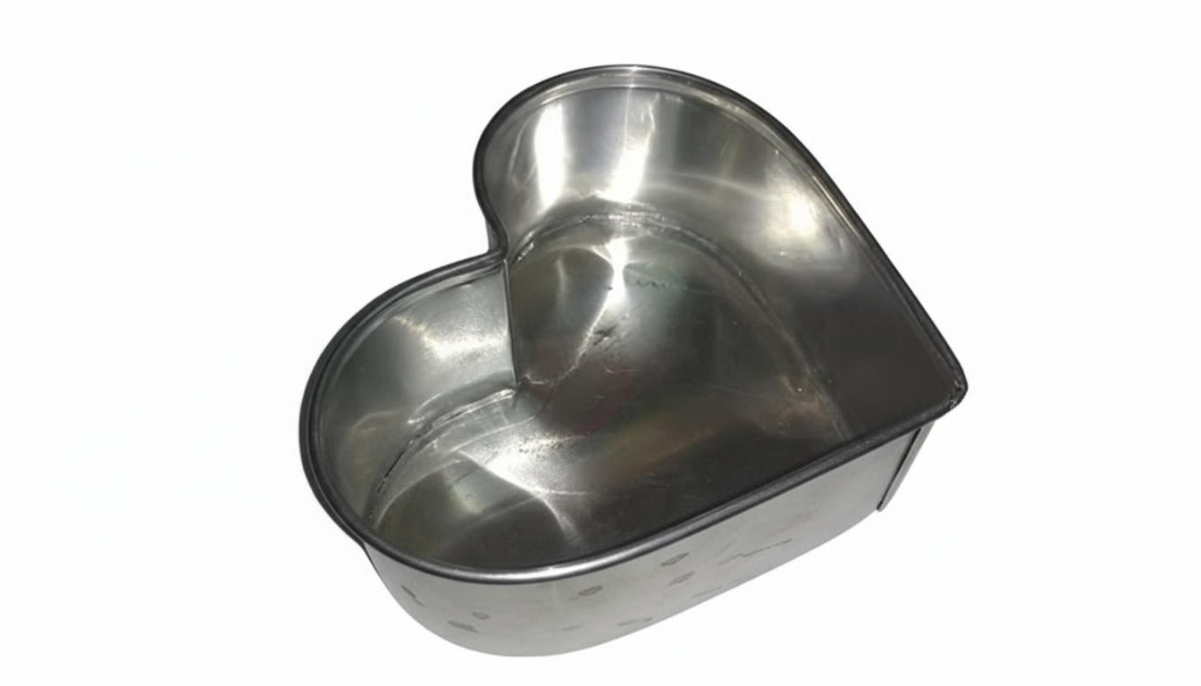 Molde de Corazon en Aluminio