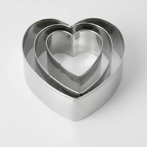 Molde de Corazon en Aluminio