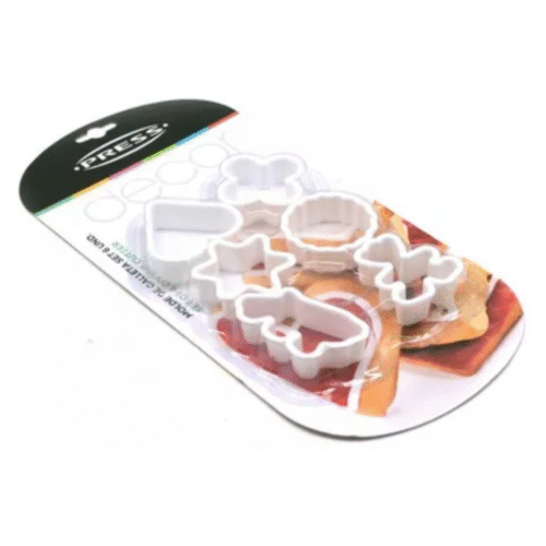 Molde de Galletas Set 6 unidades
