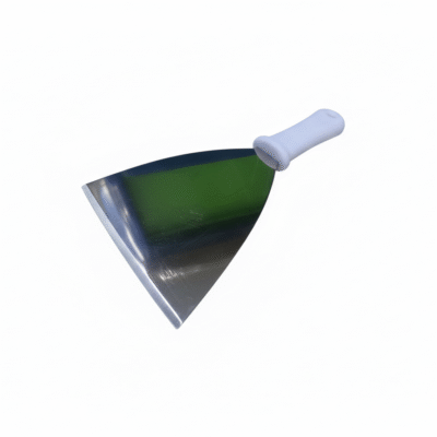 Espatula Plana Triangular Acero Inoxidable de 12 cm