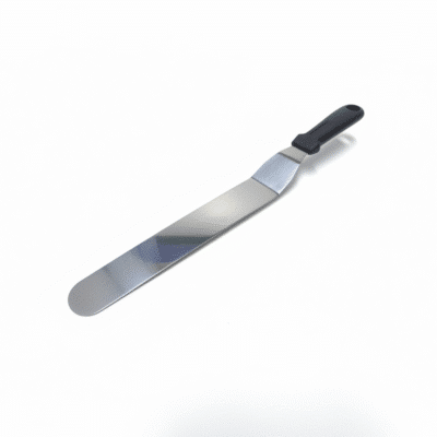 Espatula Curva Acero Inoxidable 25 cm