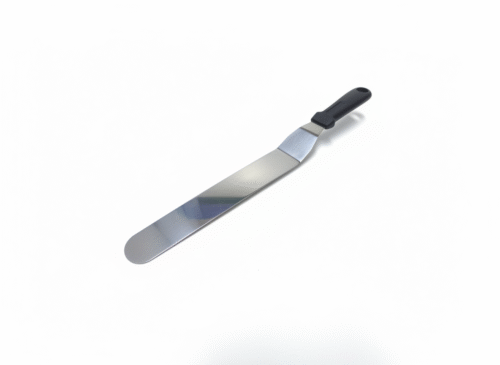 Espatula Curva Acero Inoxidable 25 cm